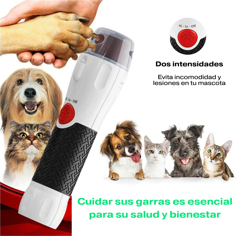 🐾 Lima de uñas automática