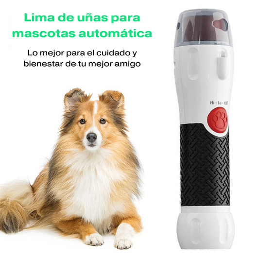 🐾 Lima de uñas automática